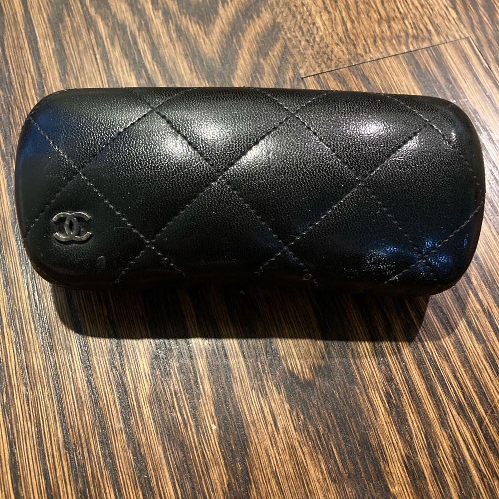 Authentic Chanel glass case